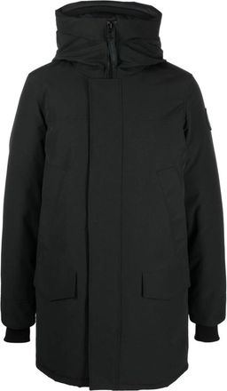 Canada Goose Langford Hooded Logo-patch Coat