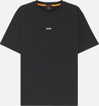 HUGO BOSS Mens Boss TChup T-Shirt - Black - Size: 44