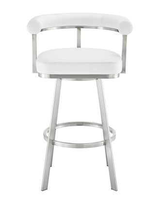 Armen Living Magnolia 26In Swivel Counter Stool