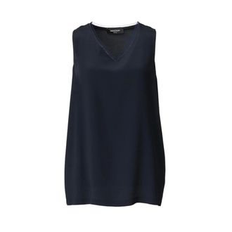 Fabiana Filippi Dames, Tops, Blauw, Maat: S