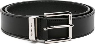 Givenchy Gentleman leather belt - men - Calf Leather - 100 - Black