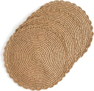 La Redoute Interieurs Set van 4 placemats in papier, Solia