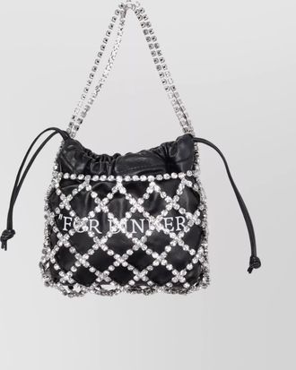 Off-white dinner shoulder bag chain strap