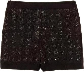 Twinset Korte Broeken, Dames, Zwart, M, Short Shorts