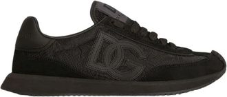 Dolce & Gabbana Dames Ck 2288a 3m 048b 956-8b 956 Zwart - Dames - Sneakers - Zwart - 37 EU - Schoenen