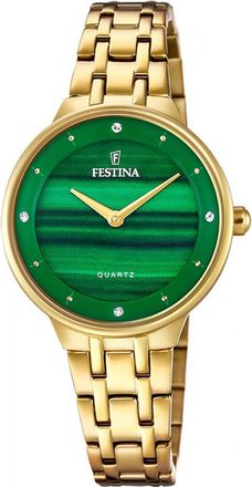 Festina Womens F20601-B Ladies Mademoiselle Watch - Gold - One Size