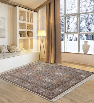 My Home Orientteppich »BB Oriantal 1« rechteckig 12 mm Höhe reine Wolle, handgeknüpft, orientalisches Design, mit Fransen