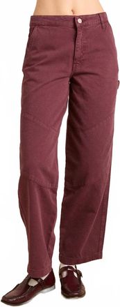 Damson Madder Drew Jeans In Burgundy