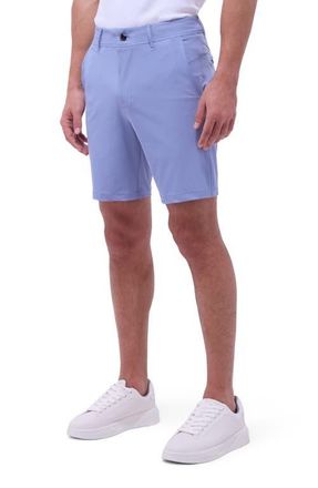 Bugatchi Theo Tech Shorts in Cobalt at Nordstrom, Size 36