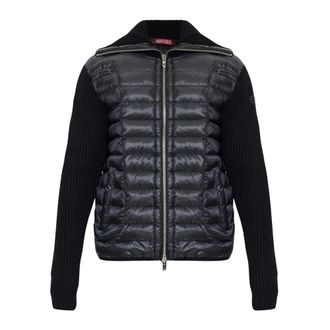 Diesel W-Sayer Jacket - Heren - Winterjassen - Zwart - XS - Leer - Jassen