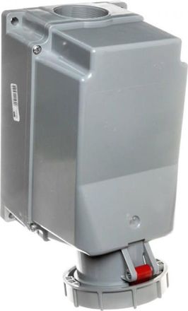 OEM Enchufe Fijo 125a 5p 400v Rojo Ip67 Con Prensaestopas 145-6p