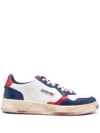 Autry Sneakers Medalist Low Super Vintage - Bianco