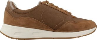 Geox Zapatillas Estilosas para el Uso Diario - Shoes - Mujer - Marr&oacute;n - 36 EU
