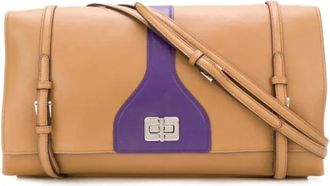 Prada Pre-owned Leather prada-bags - Dames - Vintage Clutch - Beige - ONE Size - Vintage