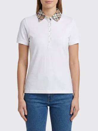 Barbour Polo in cotone con collo check