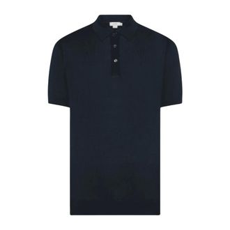 Seventy Polo Shirts, male, Blue, Size: 2XL Polo Shirt