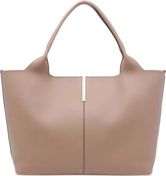 Tod's Borsa tote in pelle - Toni neutri