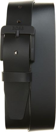 BOSS Jemio Leather Belt in Black at Nordstrom, Size 34