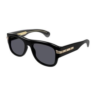 Gucci Sunglasses, unisex, Black, Size: 54 MM Mens Square Sunglasses Gg1517S 001