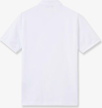 Stone Island Mens Polo Shirt Organic Cotton White T-shirts And Polos