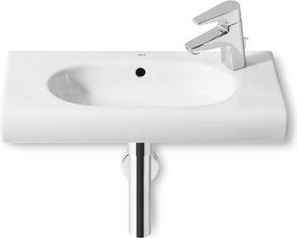 Roca Roca - Lavabo Mural Compacto Con Orificio A La Derecha Para Grifer&iacute;a Meridian Medidas: 600x320 Mm