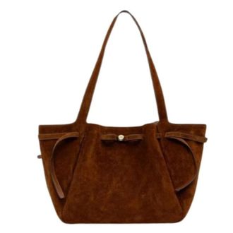 Tory Burch Dames, Tassen, Bruin, Maat: ONE Size Su&egrave;de