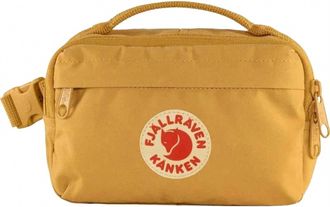 Fj&auml;llr&auml;ven Mens K&aring;nken Hip Pack Bag In Ochre