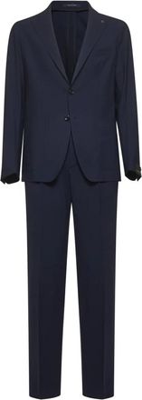 Tagliatore Single Breasted Suits, male, Blue, Size: L Dakar Suit