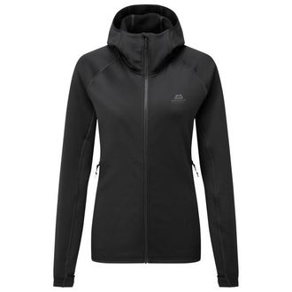 Mountain Equipment Jorasses Hooded Jacket Fleecejacke f&uuml;r Damen | schwarz