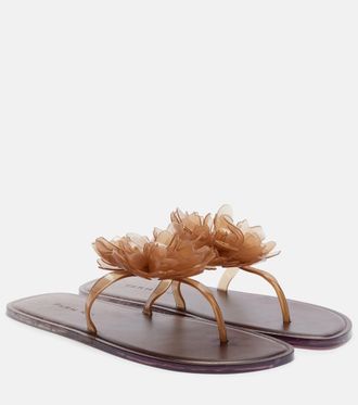 Farm Rio Floral thong sandals