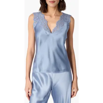 Cami NYC Ola Silk Camisole in Mist at Nordstrom, Size Xx-Small
