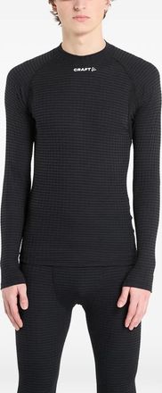 Craft T-shirt girocollo a maniche lunghe - Nero