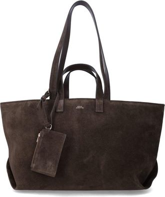 A.P.C. Le Drummer Suede Bag
