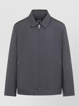 Yohji Yamamoto mens tailored blouson jacket buttoned hem