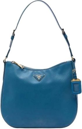 Prada Borsa a spalla vintage Pre-owned - - Pre-owned - Donna - Blu - ONE SIZE