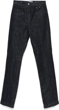 Jacquemus Dark Blue Le De-Nimes Norma jeans