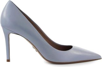 Sergio Levantesi Lila leren stiletto pump - Dames - Pumps - Paars - 36 EU - Leer - Schoenen