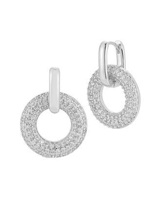 Glaze Jewelry Plated Cz Earrings