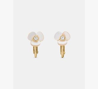 Kate Spade New York Disco Pansy Leverback Earrings