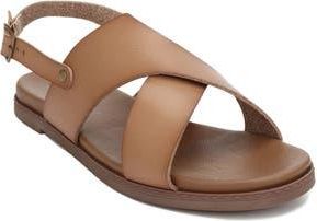 Seven 7 Crisscross Slingback Sandal in Beige at Nordstrom Rack, Size 6.5