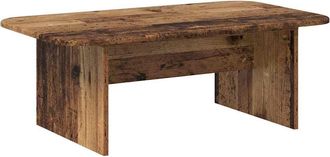 vidaXL Mesa De Caf&eacute; Madera Vieja 93 X 53 X 33 Cm Madera De Ingenier&iacute;a Vidaxl