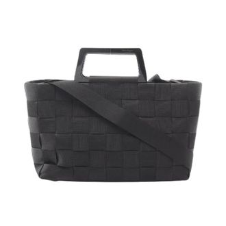Ferragamo Pre-owned Nylon Canvas Handtas - Dames - Vintage Shopper - Zwart - ONE Size - Nylon - Vintage