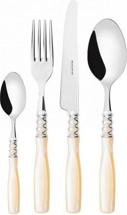 Bugatti Casta Establece 24 Piezas En La Caja De Madera De Marfil Nationalpearl Arianna Ghiera Cromata Bugatti