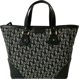 Dior Tweedekans Diorissimo Trotter Canvas Ritstas