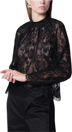 Self Portrait Mujer, Blusas y Camisas, Negro, Talla: 2XS