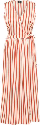 Dreimaster Dreimaster Wikkeljurk Dames Rode crème