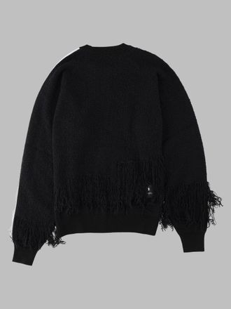adidas Fringed Detail Sweater - Black