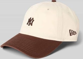 New Era New Era Cap mit Stitchings Modell MINI WASHED 9TWENTY in Mittelbraun, Gr&ouml;&szlig;e 1