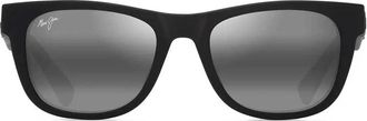 Maui Jim Sunglasses Kaulike 687 02 Black/Grey Unisex Polarized