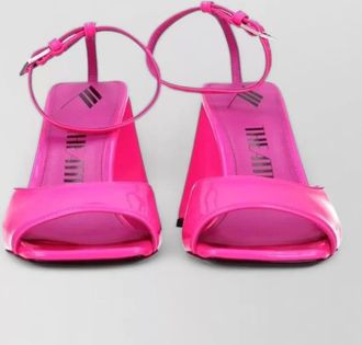 The Attico leather sandals